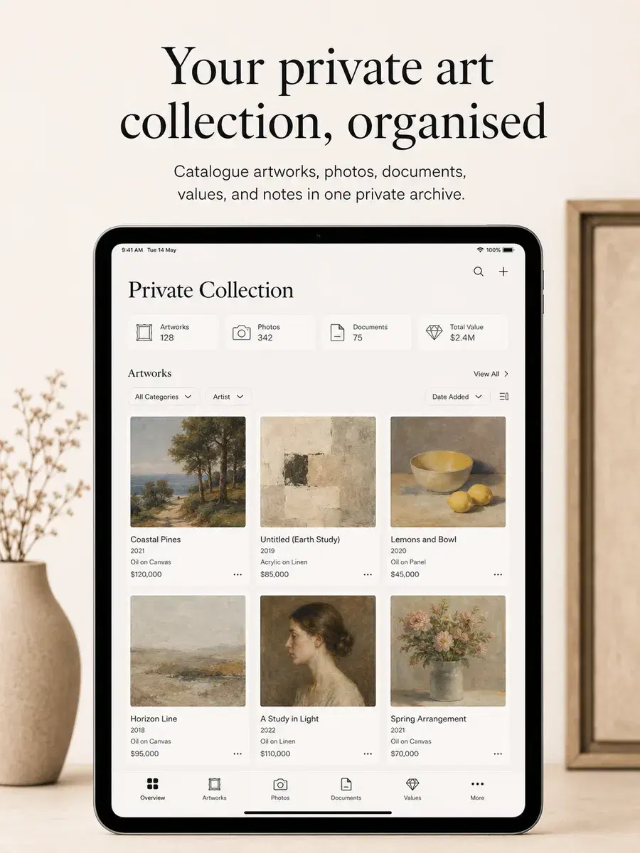 Private Collection app